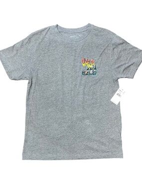 O’Neill Grey Run The Road Surf Parrot Short Sleeve Tee Shirt Boys NWT XL